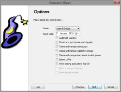 Extraction Wizard